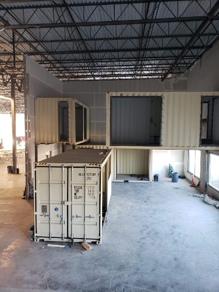 集裝箱廠(chǎng)房施工